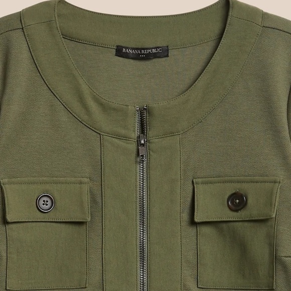 Banana Republic Utility Knit Jacket NWOT - Picture 5 of 8